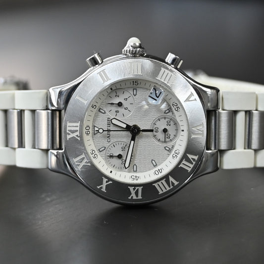 【Cartier】カルティエ クロノスカフ W10184U2 中古