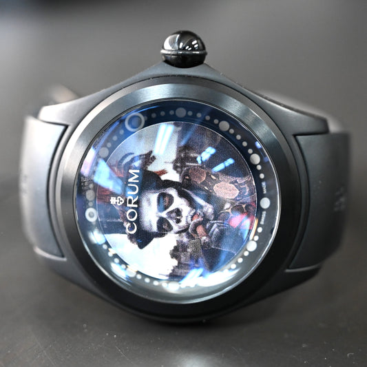 コルム【CORUM】ビッグバブルマジカル52 3Dスカル 390.101.95/0371 VO01 未使用品