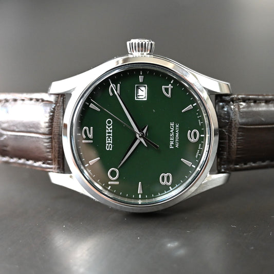 セイコー【SEIKO】プレザージュ SARX063 緑琺瑯ダイヤル 新品未使用品