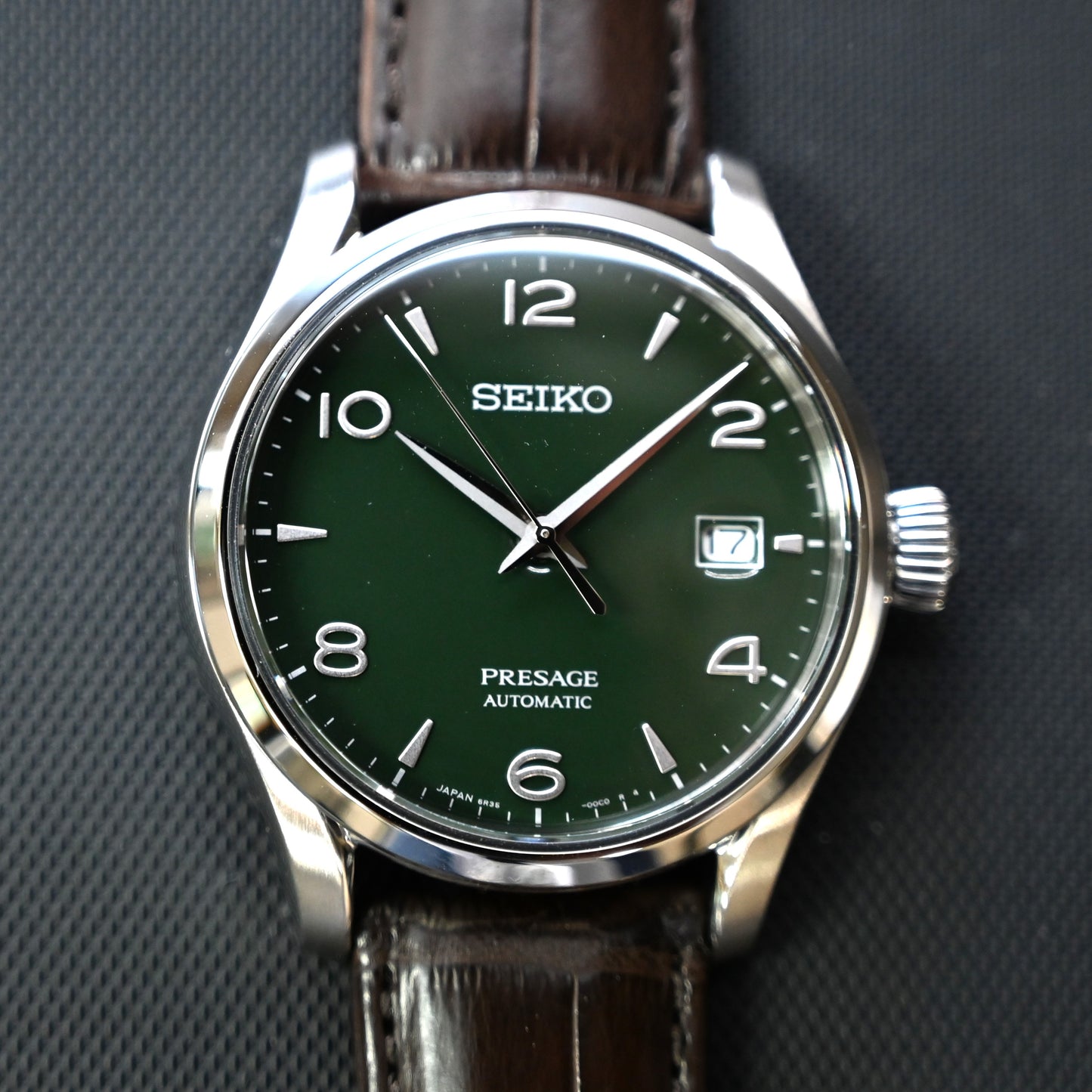 セイコー【SEIKO】プレザージュ SARX063 緑琺瑯ダイヤル 新品未使用品