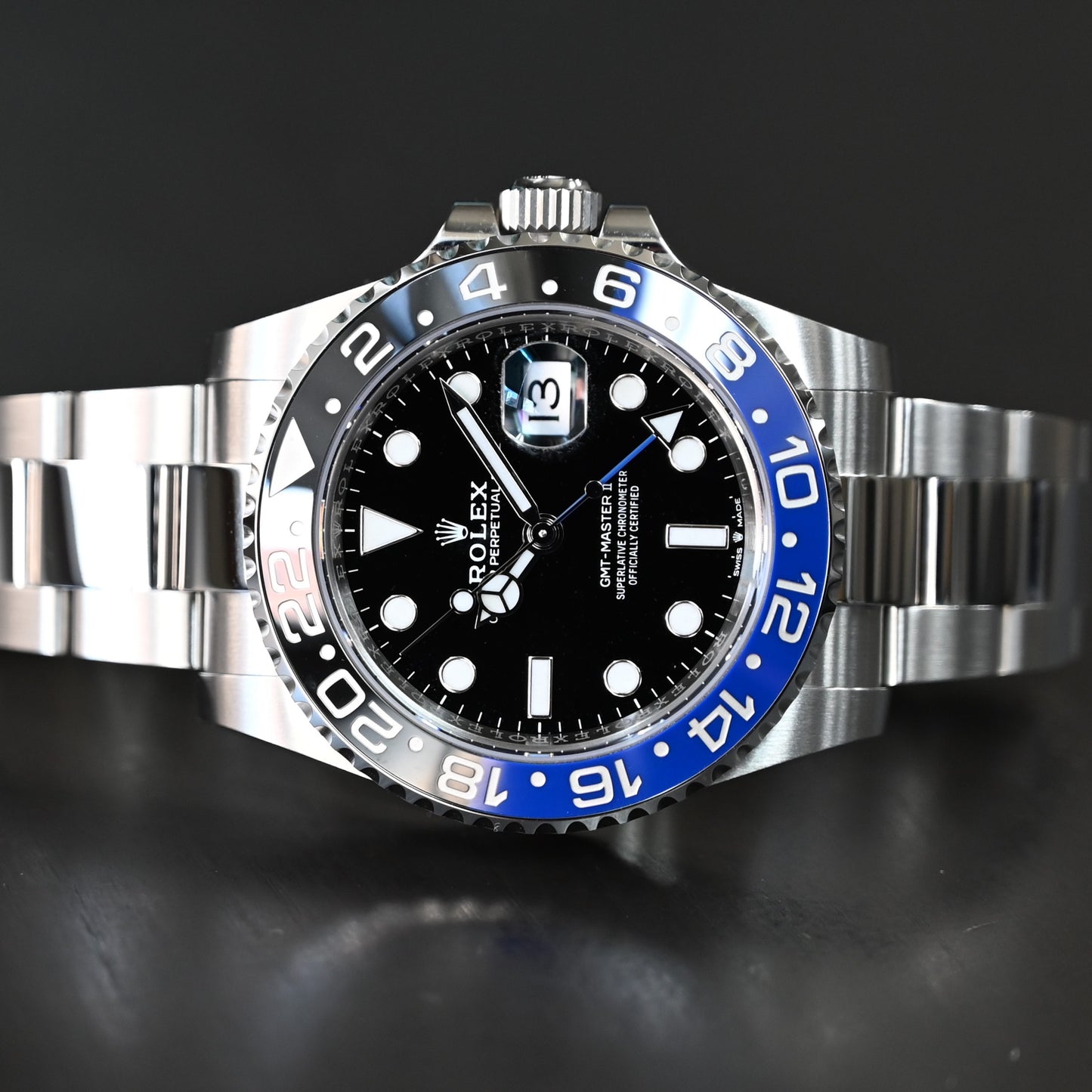 【Rolex】 GMT Master Ⅱ 126710BLNR Oyster