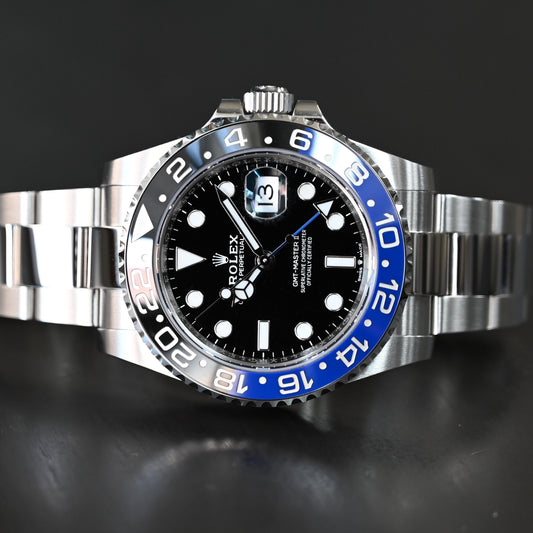 【Rolex】 GMT Master Ⅱ 126710BLNR Oyster