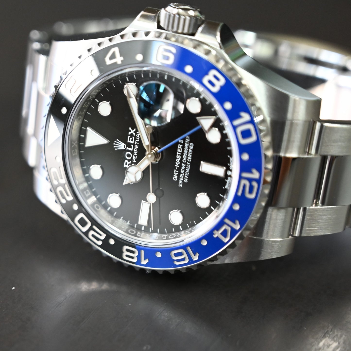 【Rolex】 GMT Master Ⅱ 126710BLNR Oyster
