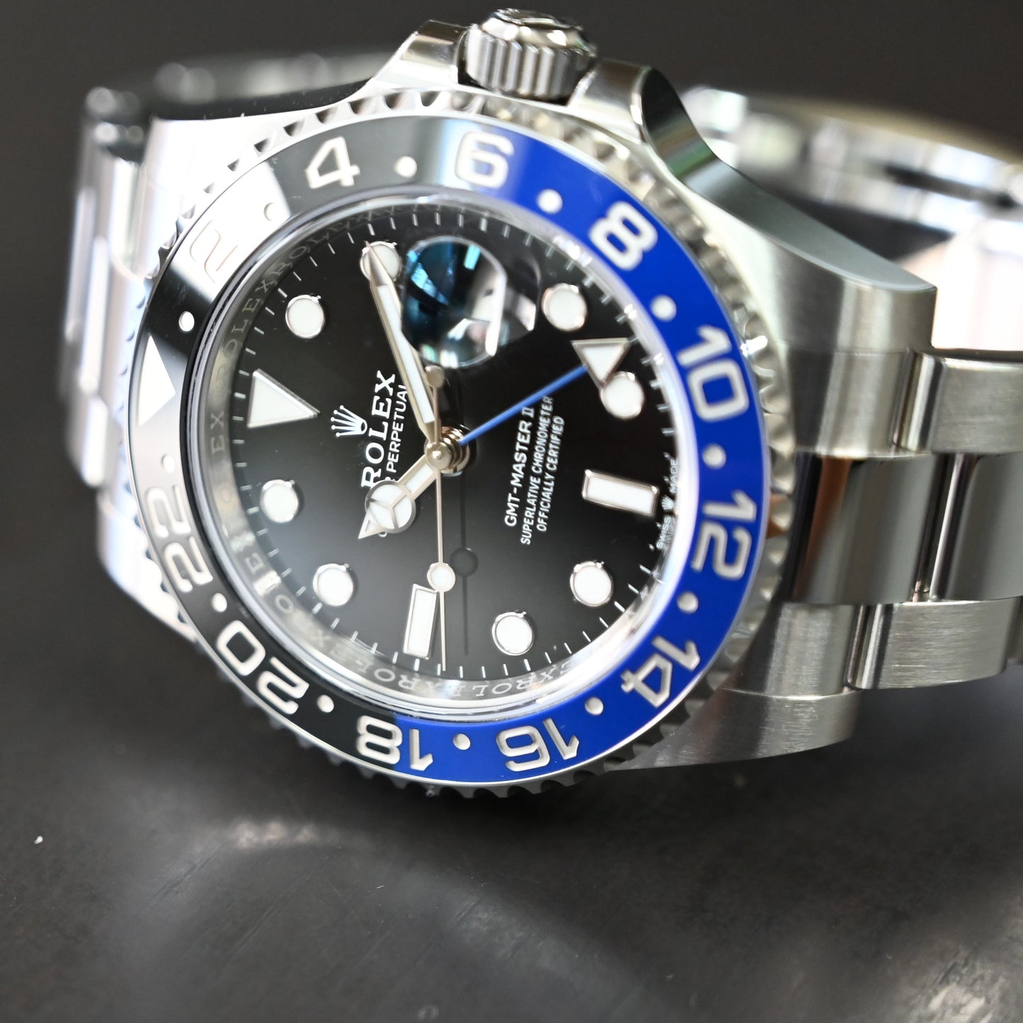 【Rolex】 GMT Master Ⅱ 　126710BLNR Oyster