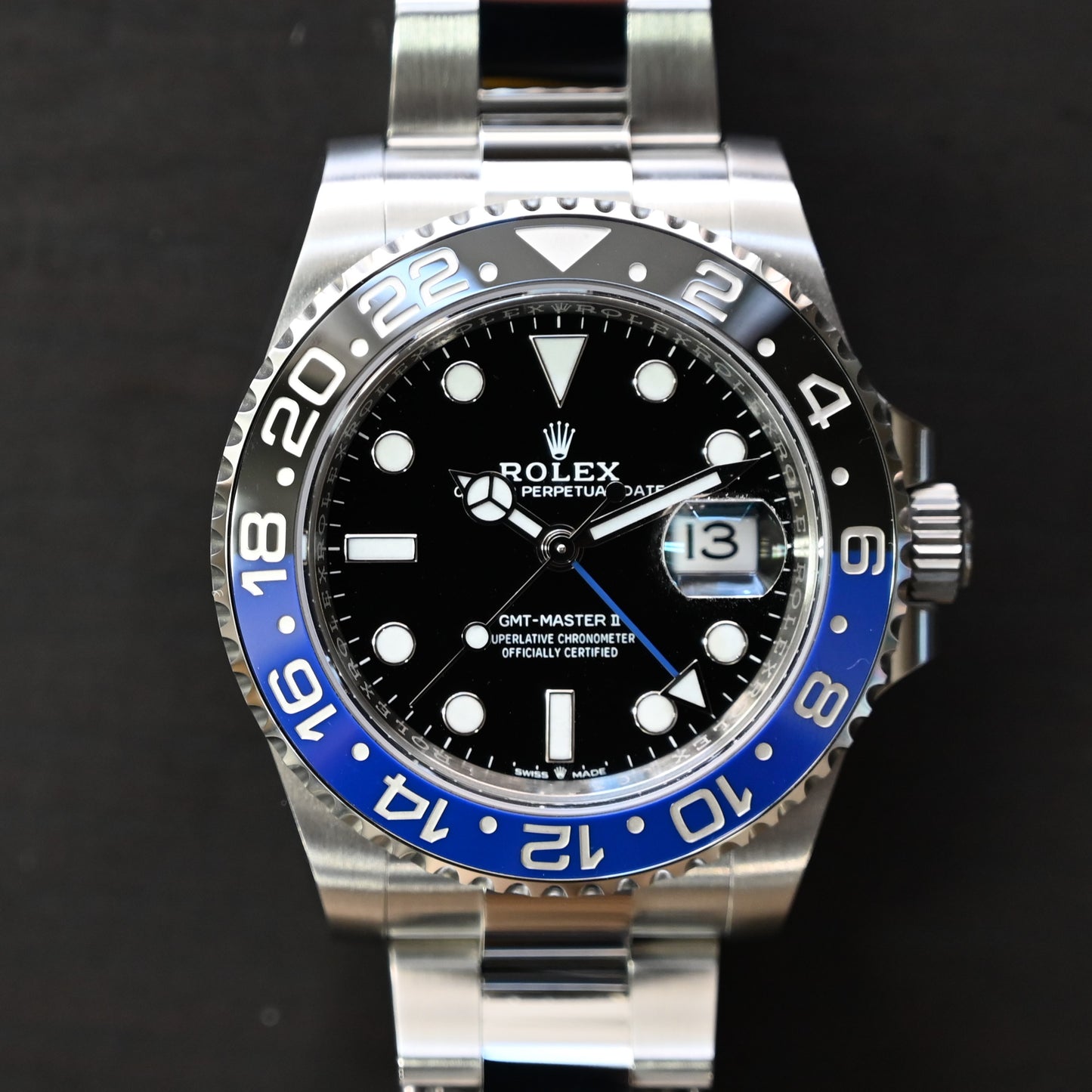 【Rolex】 GMT Master Ⅱ 　126710BLNR Oyster