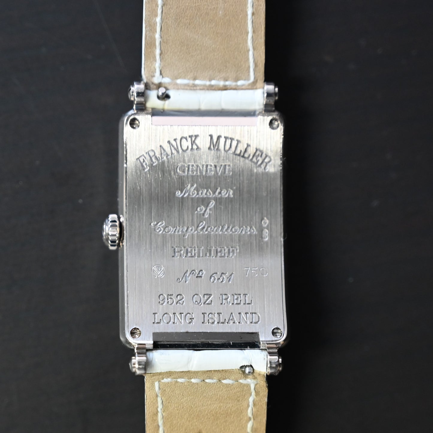 【FRANCK MULLER】フランクミュラーロングアイランドWG　ボーイサイズ　952QZ 中古品