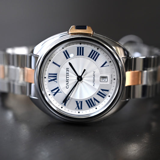 【Cartier】カルティエ クレ ドゥ カルティエ 自動巻き40㎜ W2CL0002 未使用