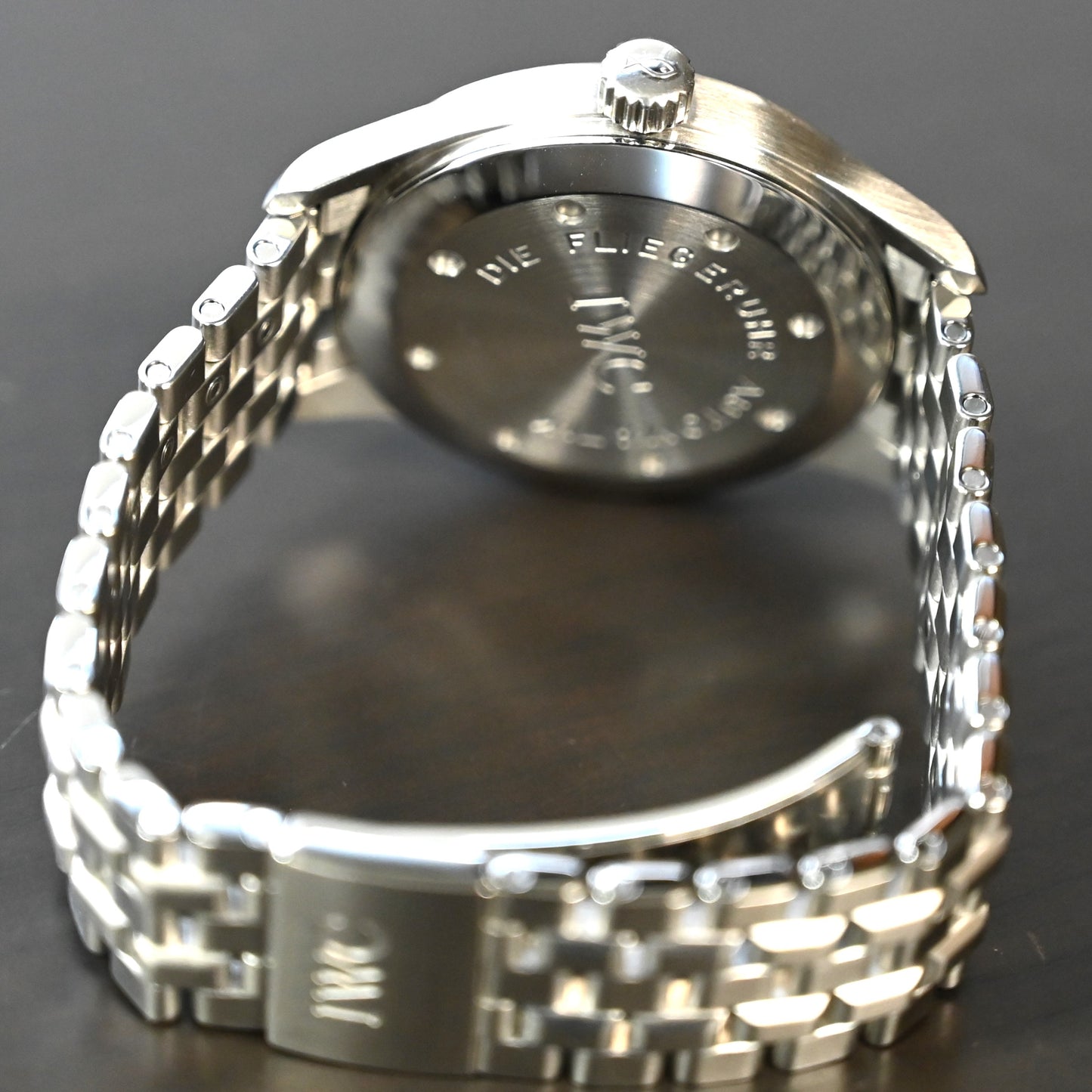 【IWC】マーク15 ブレスレット 白文字盤 IW3253 中古美品