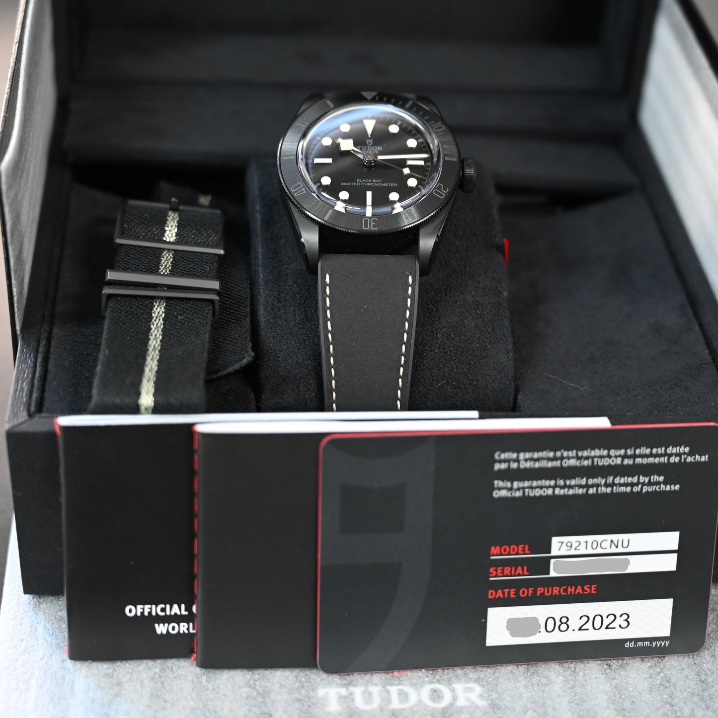 【TUDOR】チューダー ブラックベイ セラミック 79210CNU 中古極美品 2023年8月