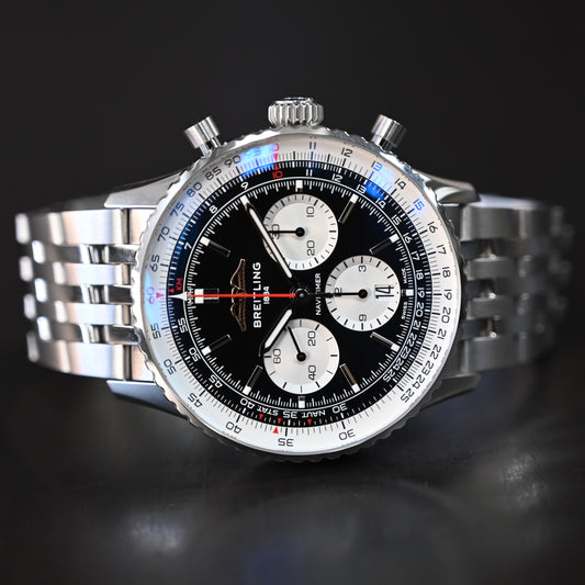 【Breitling】ブライトリング ナビタイマー B01 クロノグラフ 43 AB0138 中古極美品