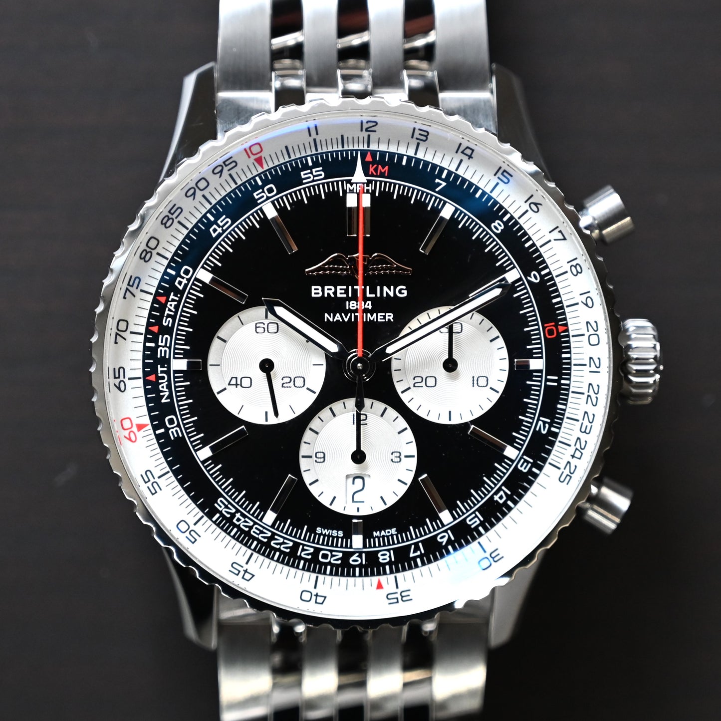 【Breitling】ブライトリング ナビタイマー B01 クロノグラフ 46　AB0137　中古美品