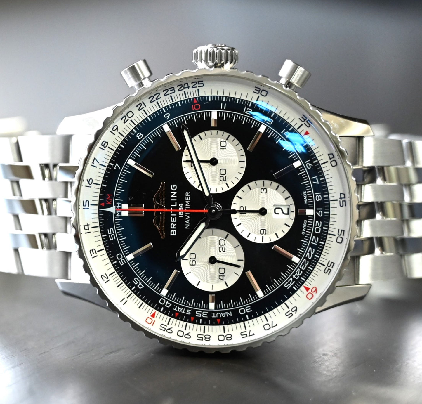 【Breitling】ブライトリング ナビタイマー B01 クロノグラフ 46　AB0137　中古美品