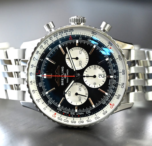 【Breitling】ブライトリング ナビタイマー B01 クロノグラフ 46 AB0137 中古美品