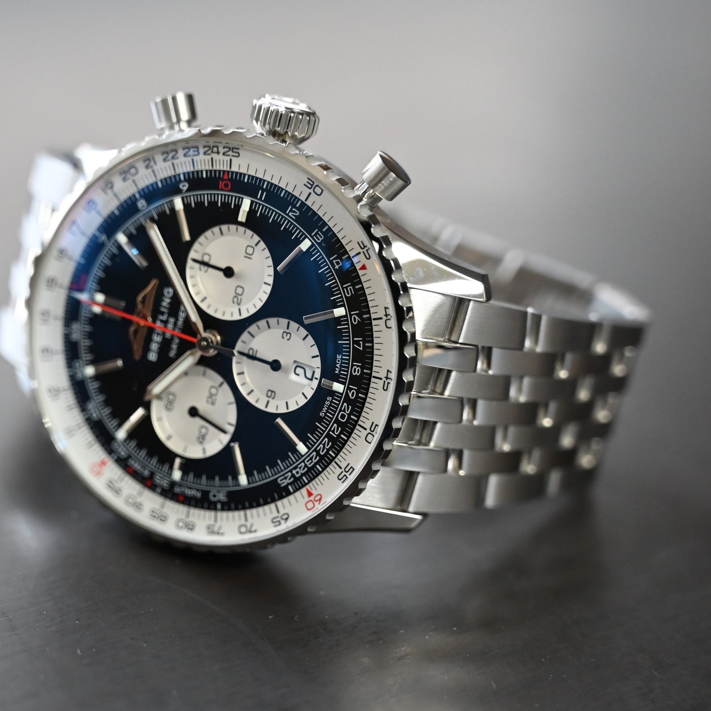 【Breitling】ブライトリング ナビタイマー B01 クロノグラフ 46 AB0137 中古美品