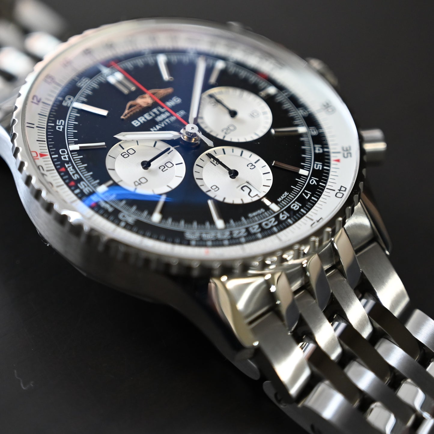 【Breitling】ブライトリング ナビタイマー B01 クロノグラフ 46 AB0137 中古美品