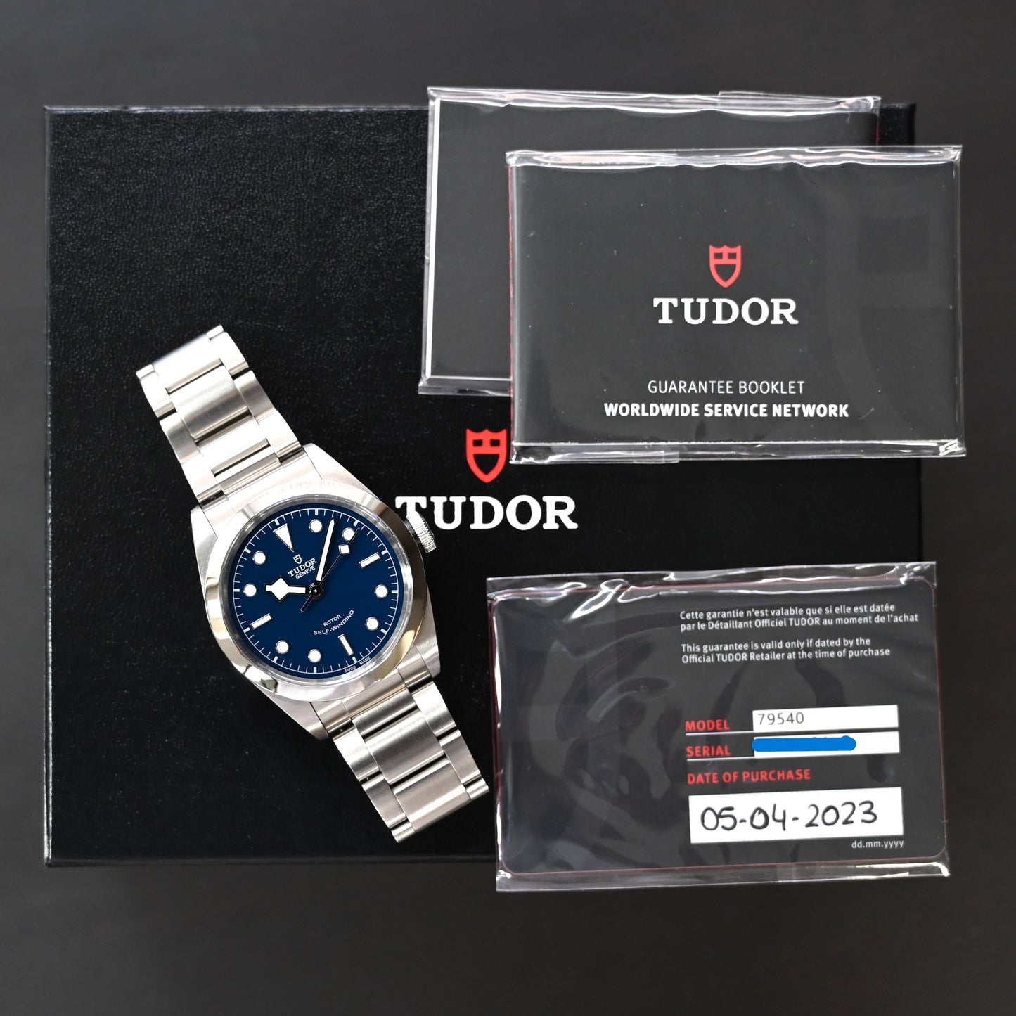 【TUDOR】ヘリテージ ブラックベイ41 79540 未使用品