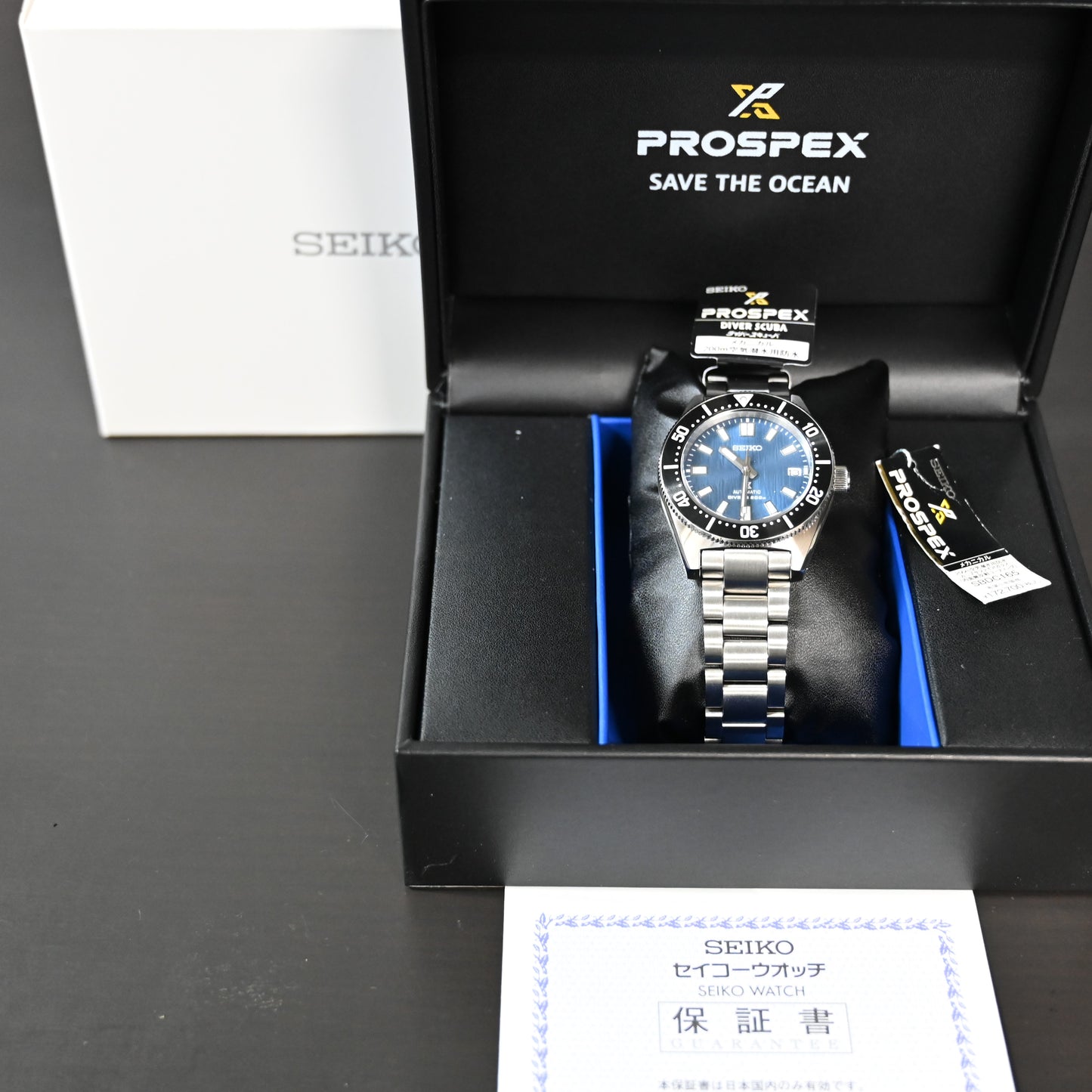 【SEIKO】セイコープロスペックス メカニカルダイバーズ 1965 ヘリテージ Save the Oceanモデル SBDC165 未使用品