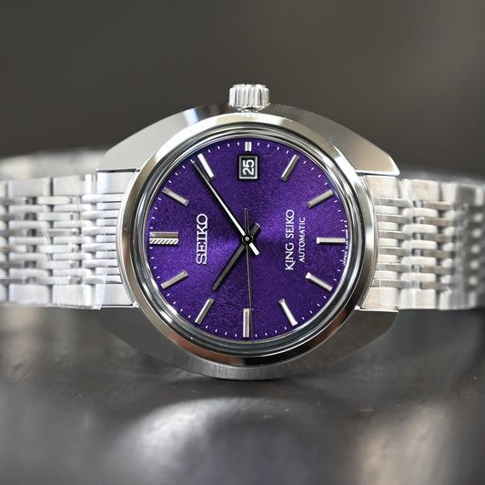 【KING SEIKO】キングセイコー KS1969 SDKA019 江戸紫文字盤 未使用品