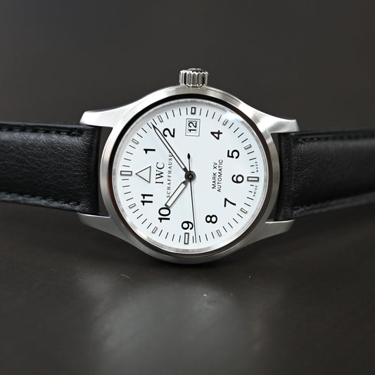 【IWC】マーク15 白文字盤 IW3253 中古美品