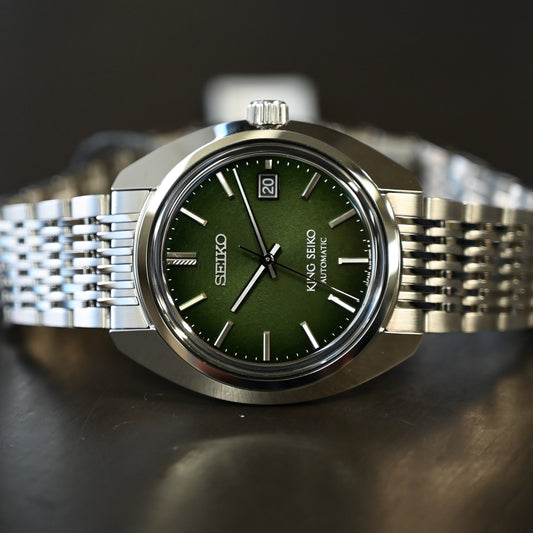 【KING SEIKO】キングセイコー KS1969 SDKA021 深緑文字盤 未使用品
