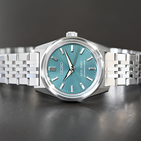 【KING SEIKO】キングセイコーSDKS029 アイビーグリーン文字盤 未使用レベル 2025年3月保証書