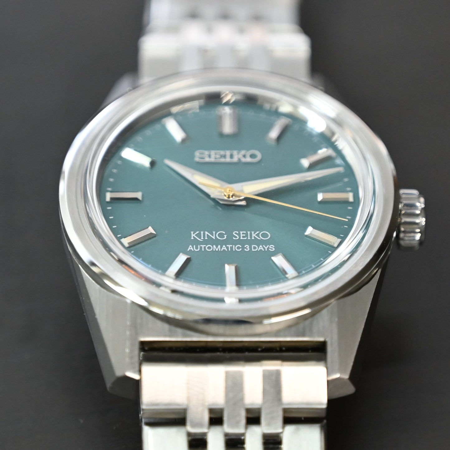 【KING SEIKO】キングセイコーSDKS029 アイビーグリーン文字盤 未使用レベル 2025年3月保証書