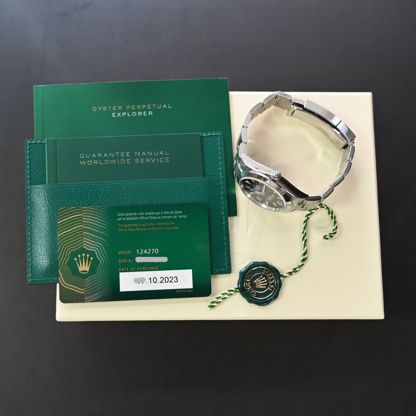 【ROLEX】ロレックス エクスプローラー 124270 未使用