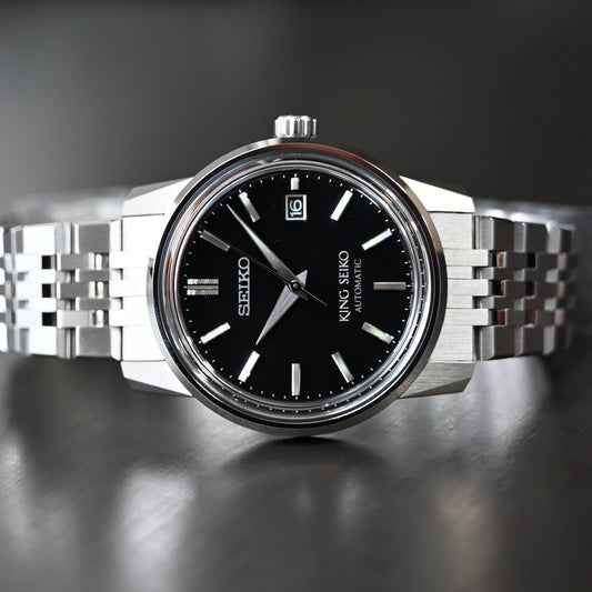 【KING SEIKO】キングセイコー SDKA007 ブラック文字盤 新品未使用品