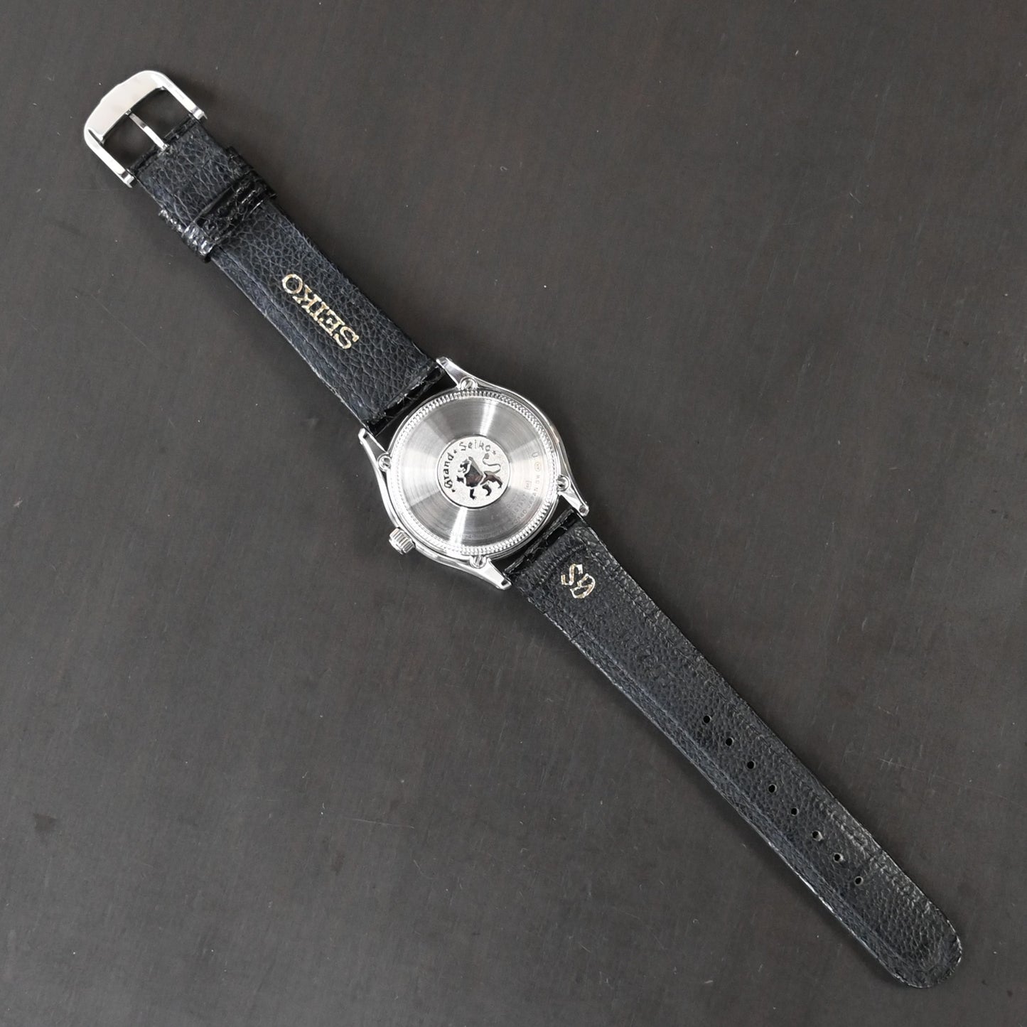 【GRAND SEIKO】 グランドセイコー9FクオーツPTケース 型番 SBGX017 中古美品