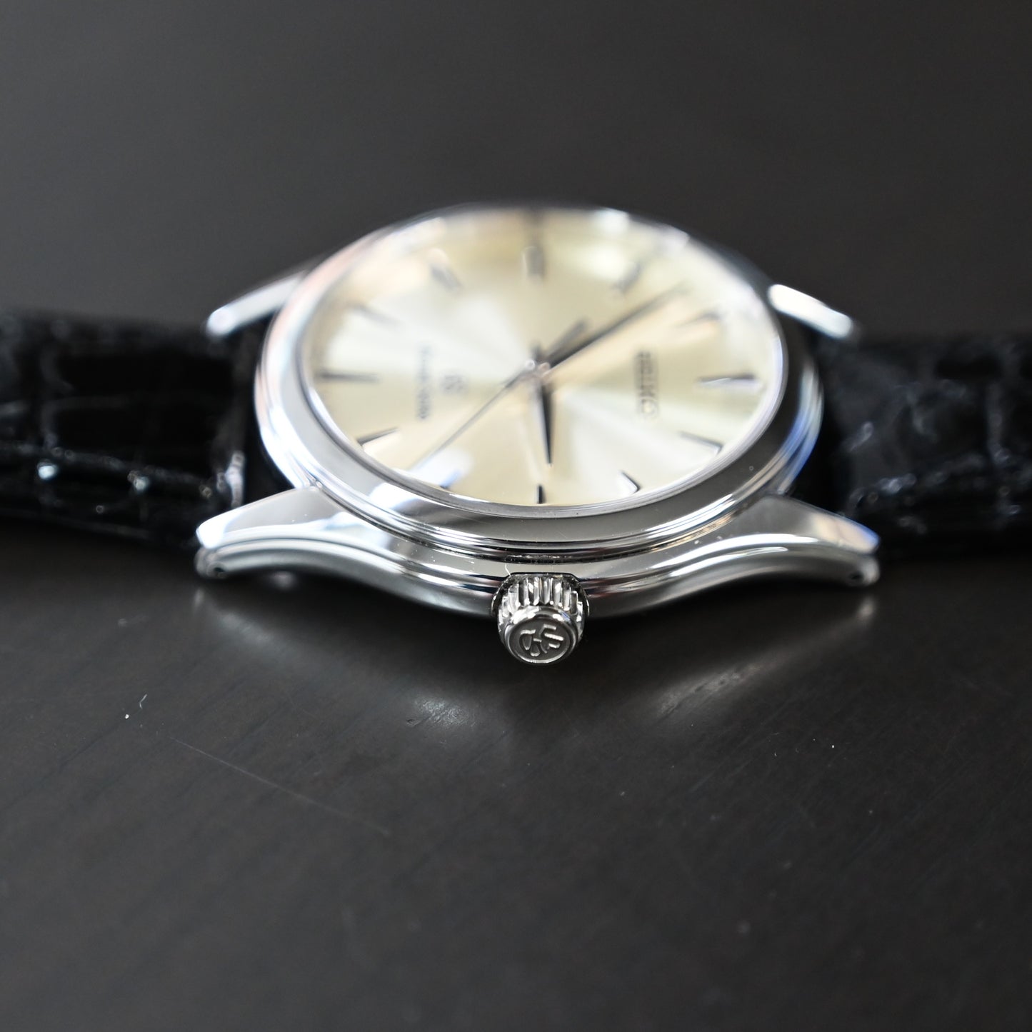 【GRAND SEIKO】 グランドセイコー9FクオーツPTケース 型番 SBGX017 中古美品