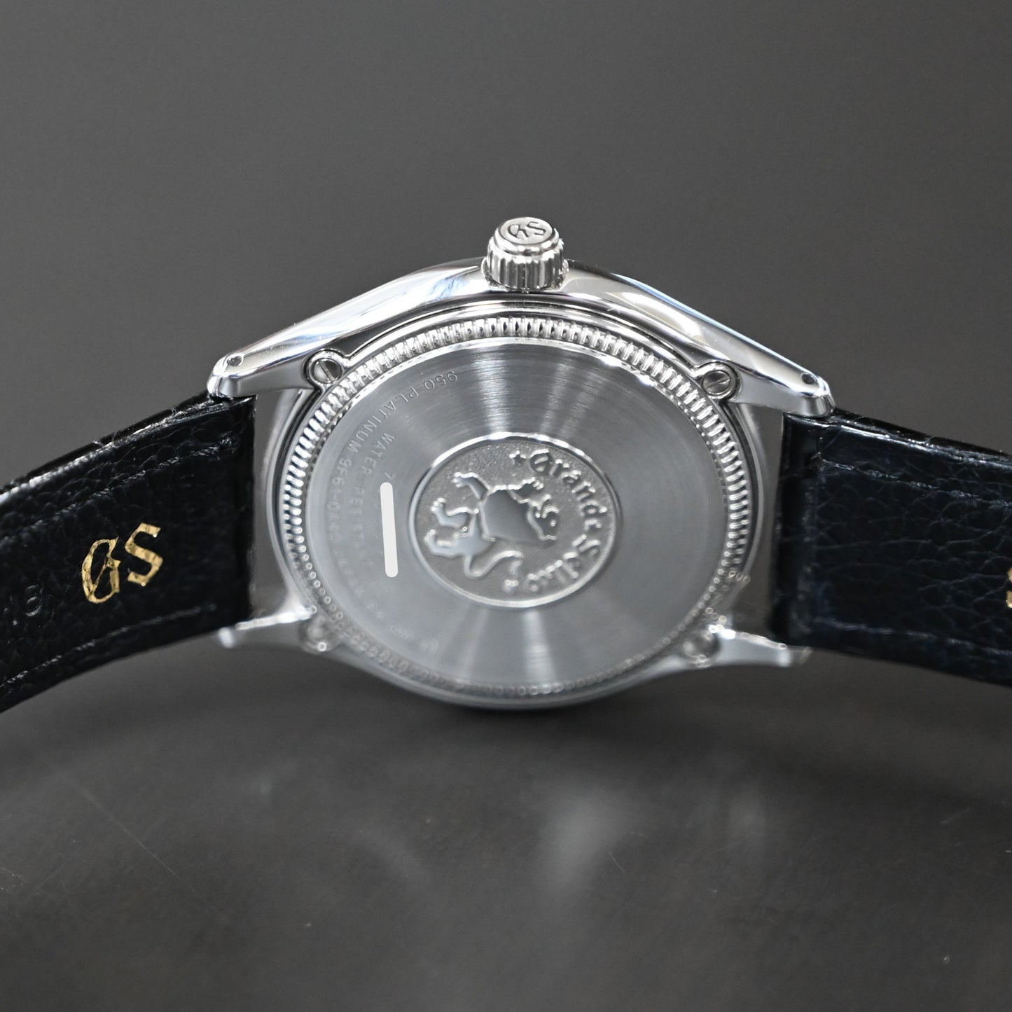 【GRAND SEIKO】 グランドセイコー9FクオーツPTケース 型番 SBGX017 中古美品
