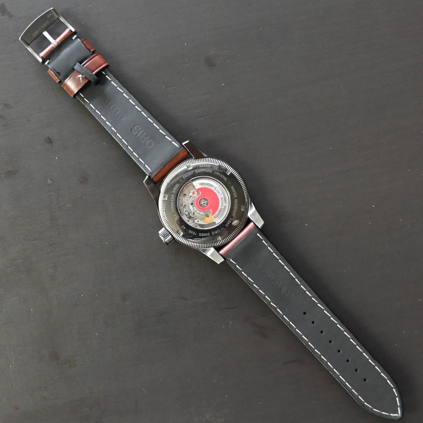 【ORIS】 オリス ビッグクラウン デイデイト 735 7660 4264-07 5 22 75