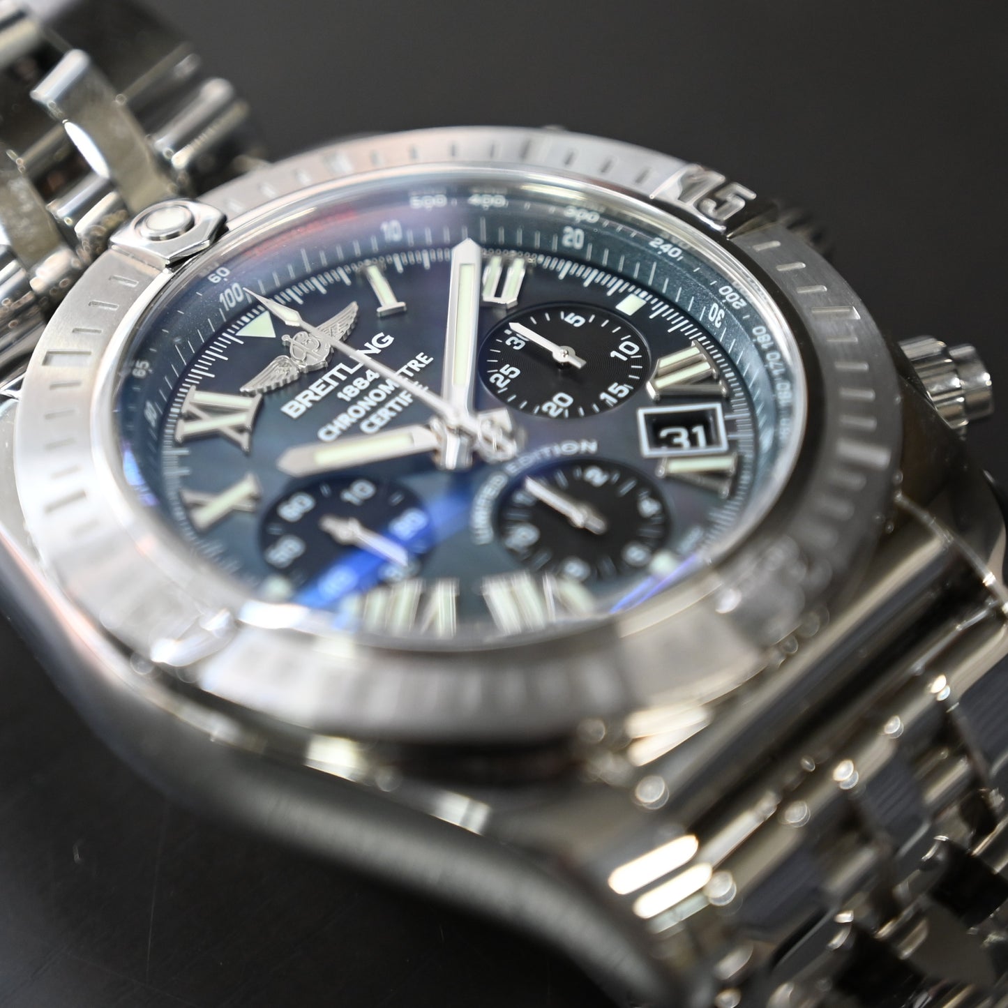 【Breitling】ブライトリング クロノマット44 JSP 日本限定500本 AB01153A1B1A1 中古品