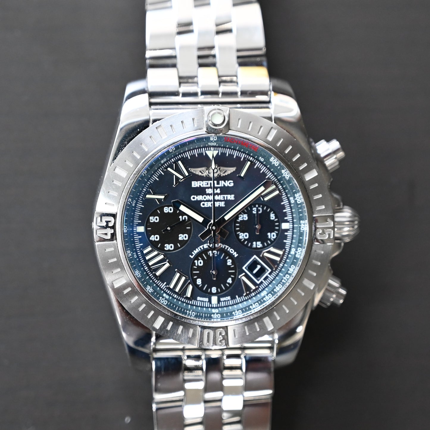 【Breitling】ブライトリング クロノマット44 JSP 日本限定500本 AB01153A1B1A1 中古品