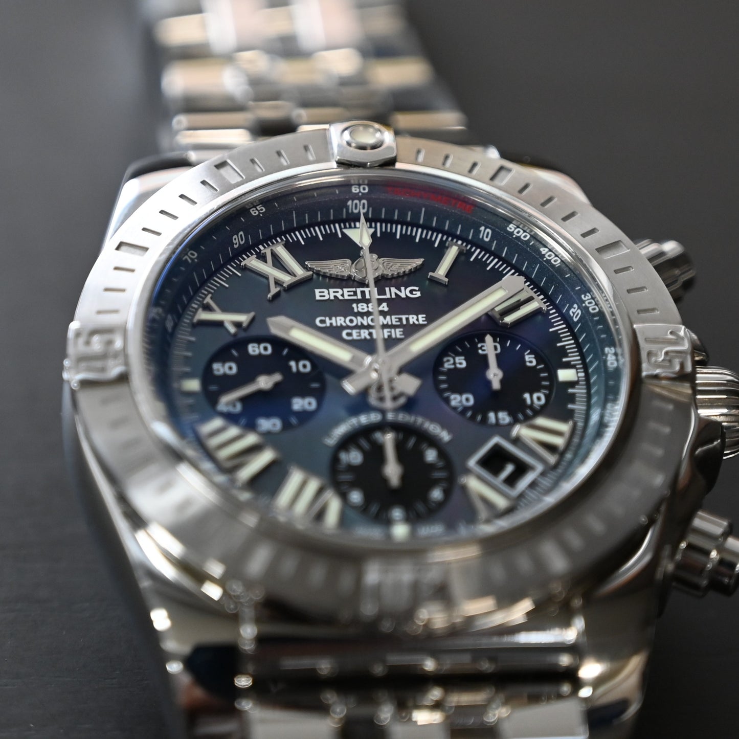 【Breitling】ブライトリング クロノマット44 JSP 日本限定500本 AB01153A1B1A1 中古品