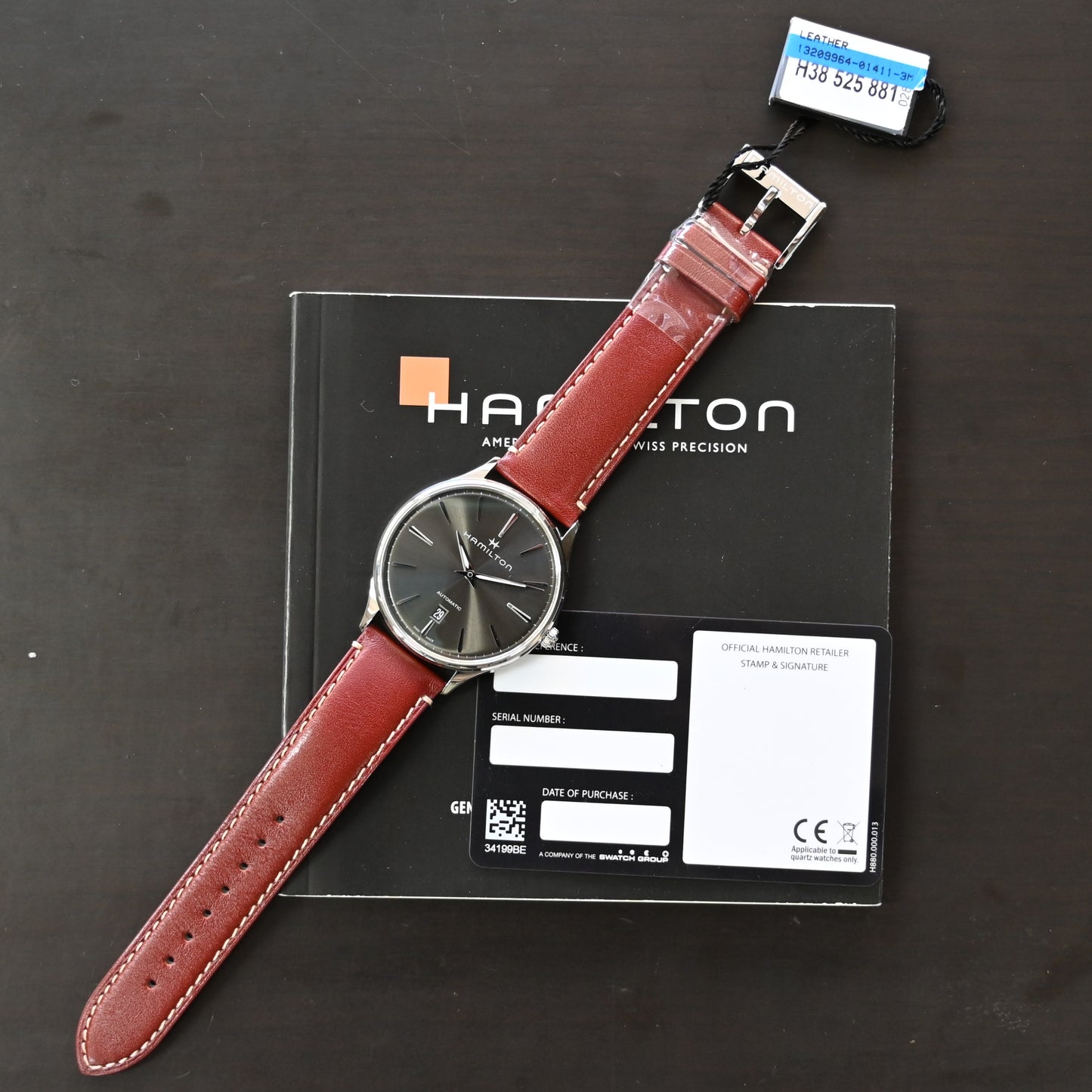 【HAMILTON】ハミルトン ジャズマスター Thinline Auto 自動巻き | 40mm | H38525881未使用品