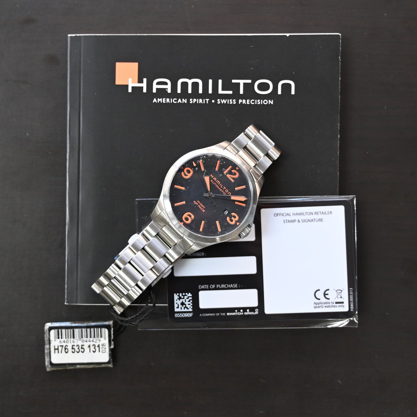 【HAMILTON】ハミルトン カーキ アビエーション Air Race Auto H76535131