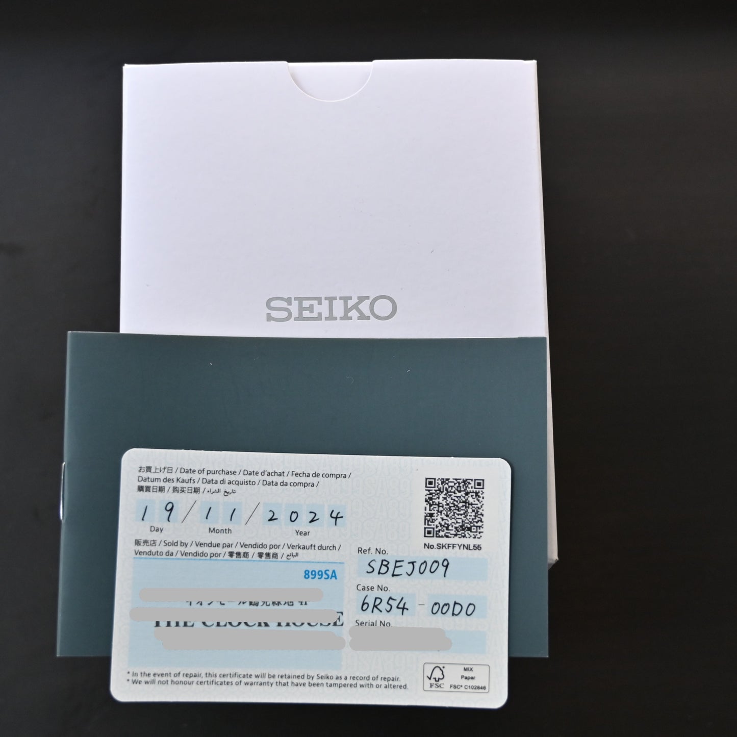 【SEIKO】セイコー プロスペックス SBEJ009 未使用