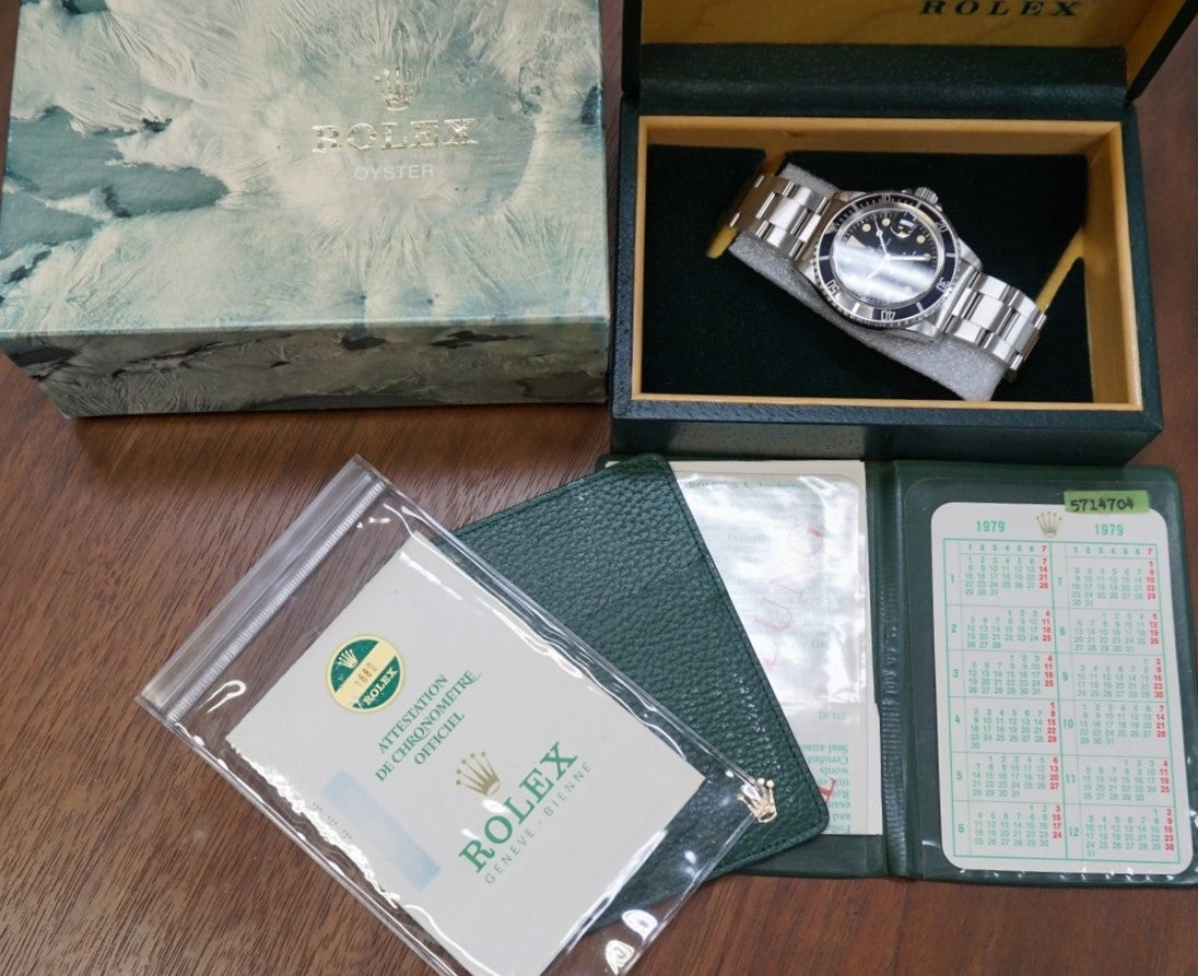 【Rolex Submariner Date 】ロレックス サブマリーナ1680 完品 極美品 57番台