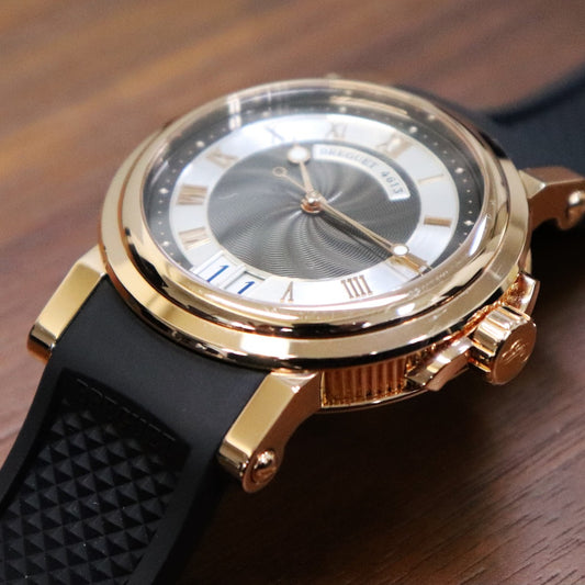 ブレゲ【Breguet】マリーンⅡ ラージデイトRG 5817BR/Z2/5V8 中古美品