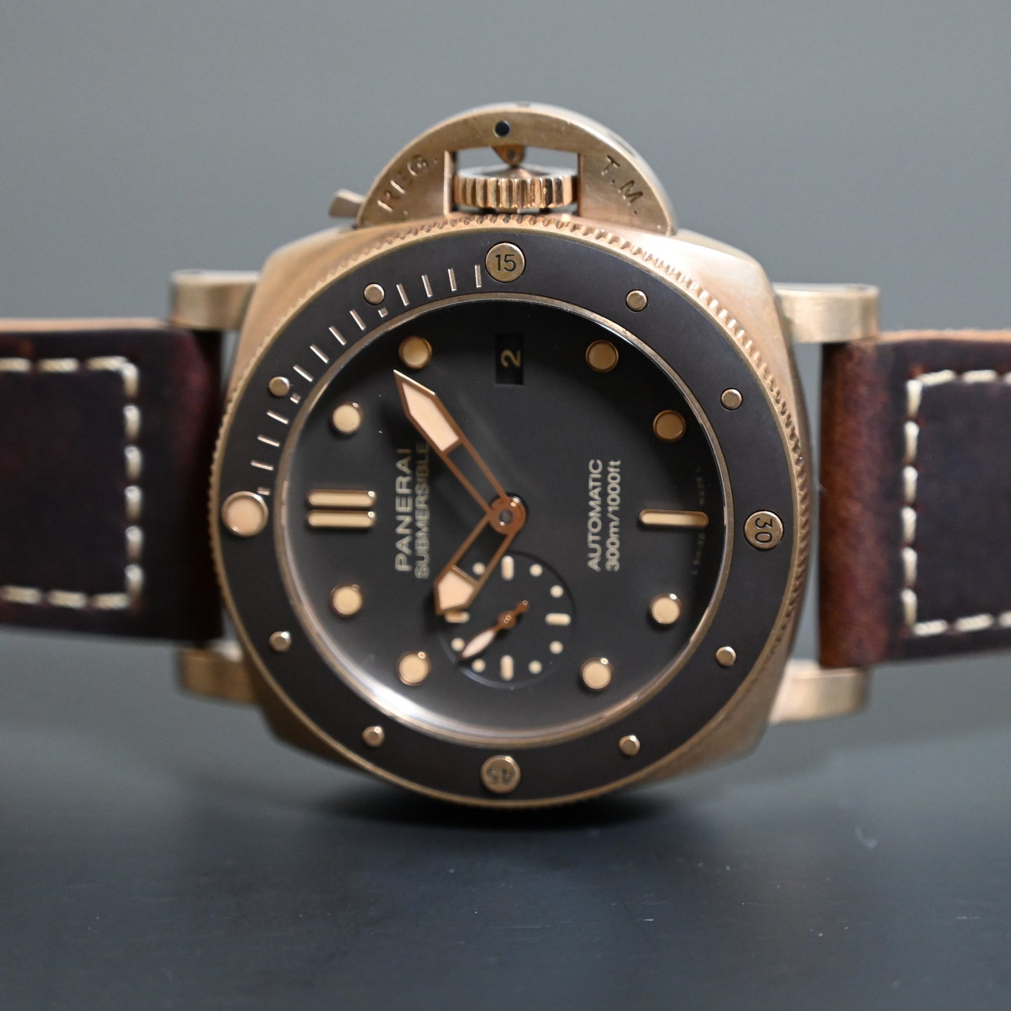 パネライ -サブマーシブル ブロンゾ 47mm PAM00968 中古