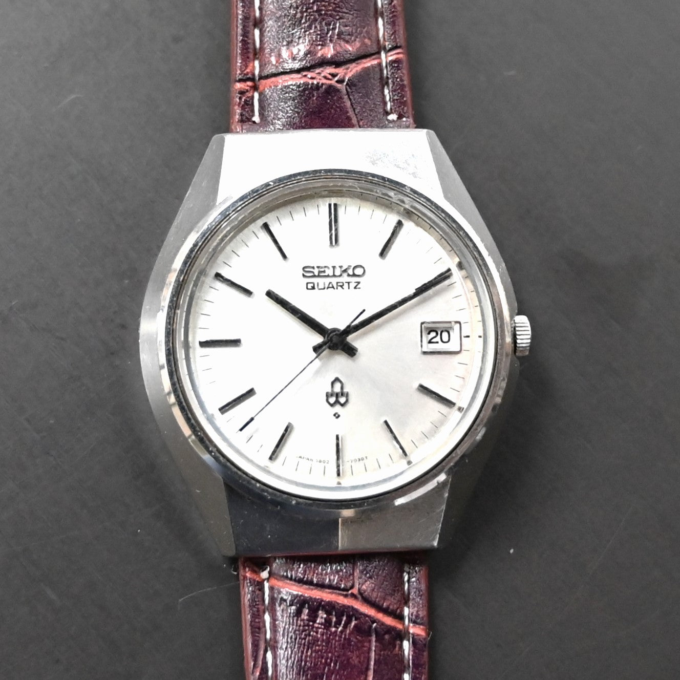 セイコー【SEIKO】3802-7020 クオーツ QZ 1972年製 中古