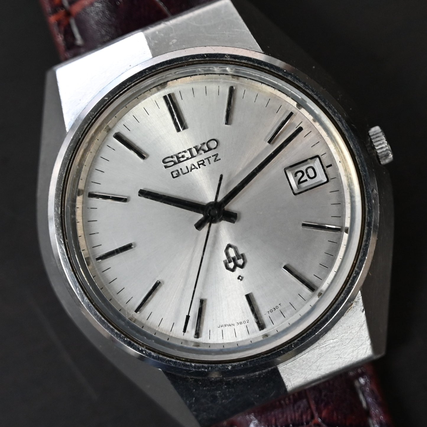 セイコー【SEIKO】3802-7020 クオーツ　QZ 1972年製　中古