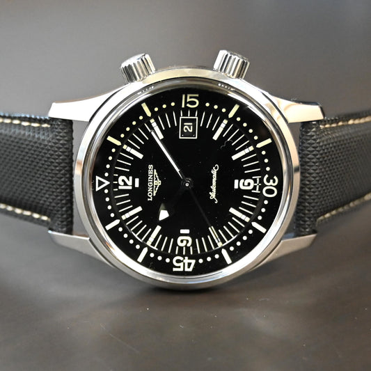 ロンジン レジェンド ダイバー デイト【LONGINES】L3.674.4.50.0 中古美品