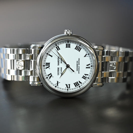 ユリスナルダン サンマルコ エナメルダイヤル 天賞堂限定25本【ULYSSE NARDIN】133-73 中古