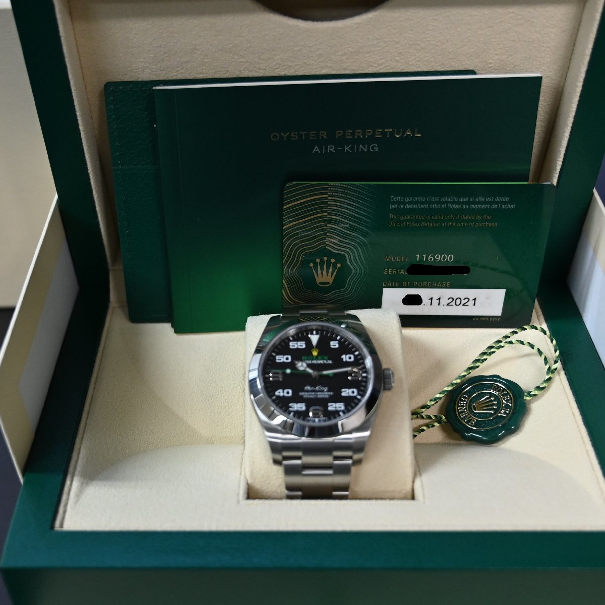 ロレックス(ROLEX)エアーキング 116900