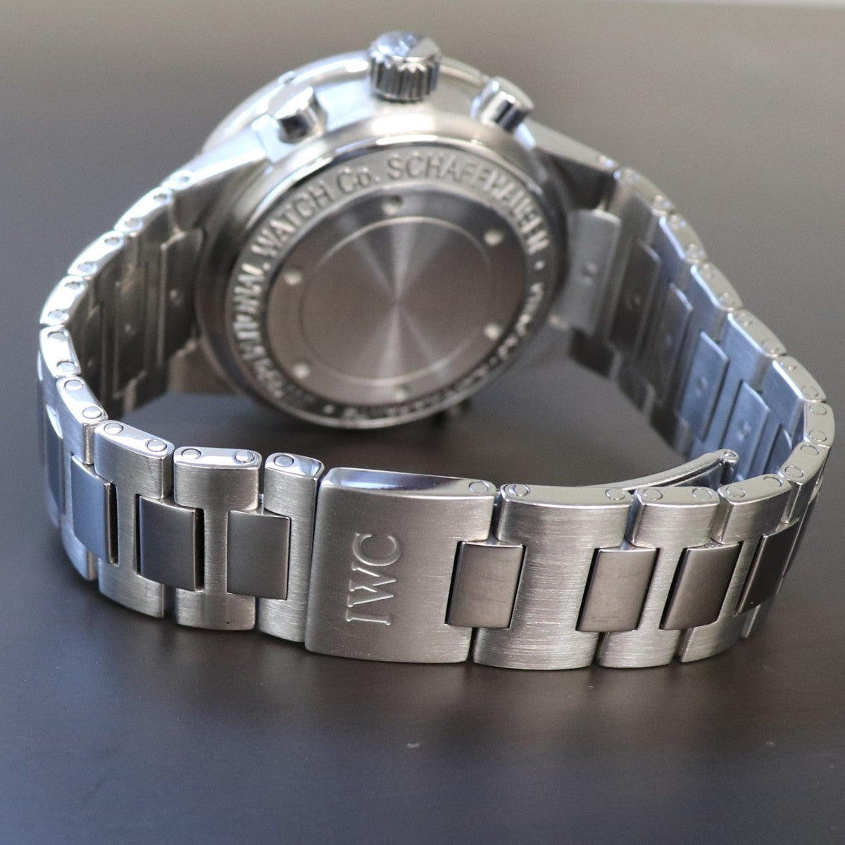 IWC GST クロノグラフ ラトラパンテ IW371508 中古美品