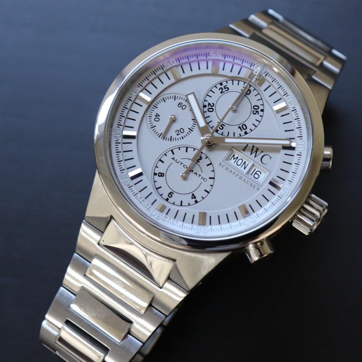 IWC GST クロノグラフ ラトラパンテ IW371508 中古美品