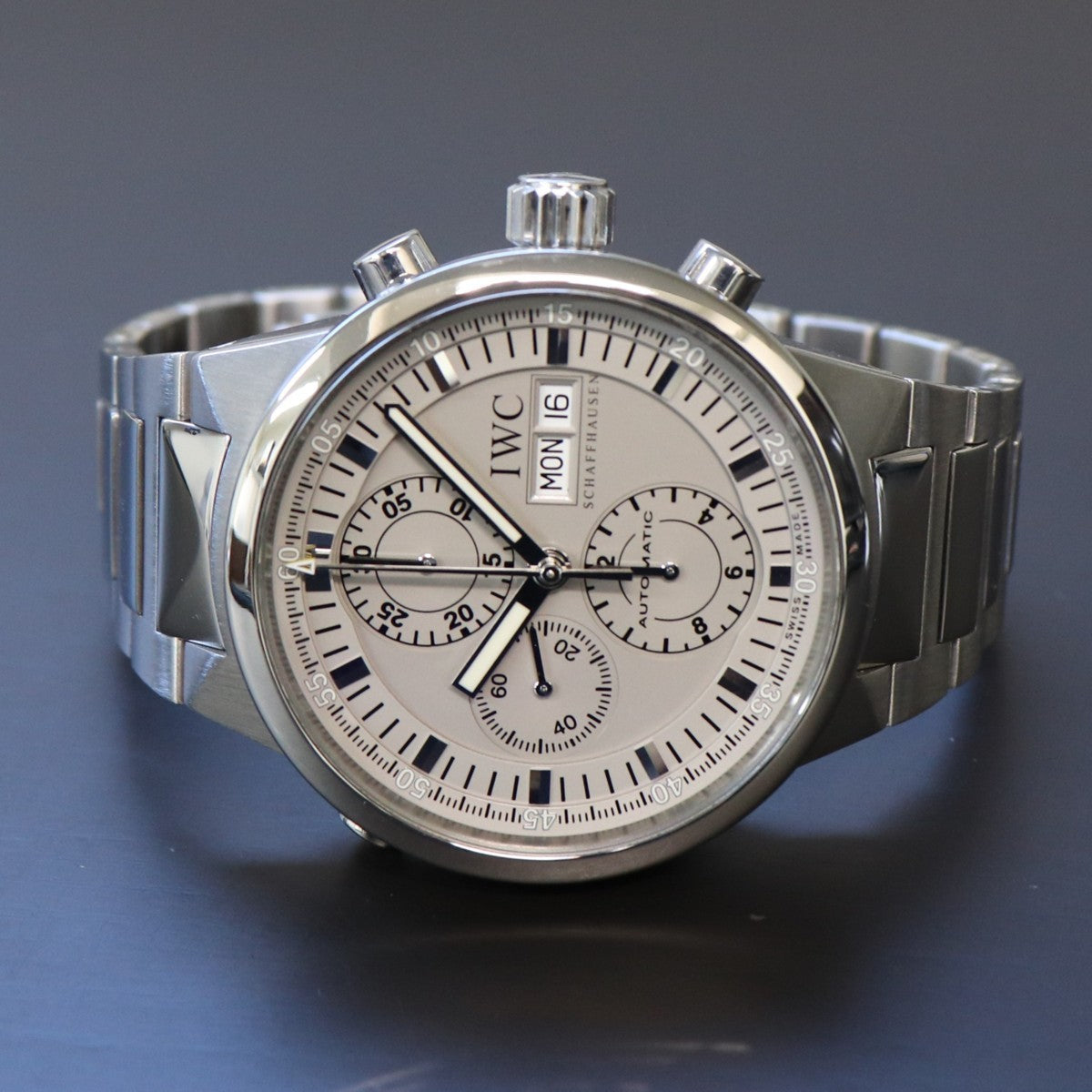 IWC GST クロノグラフ ラトラパンテ　 IＷ371508　 中古美品