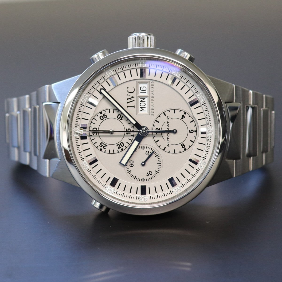 IWC GST クロノグラフ ラトラパンテ　 IＷ371508　 中古美品